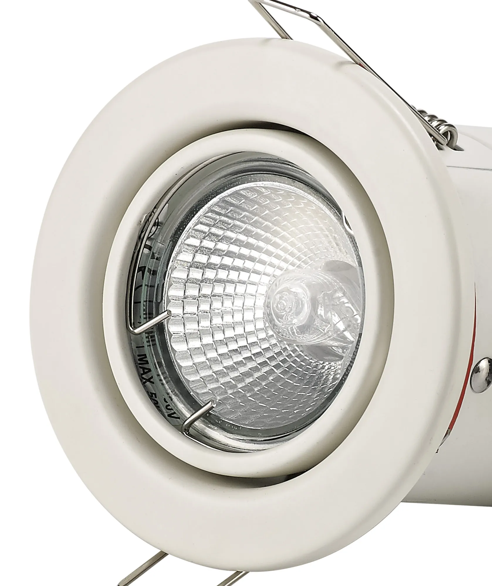 Agni Adjustable Fire Rated Downlight White D0440  Deco Agni